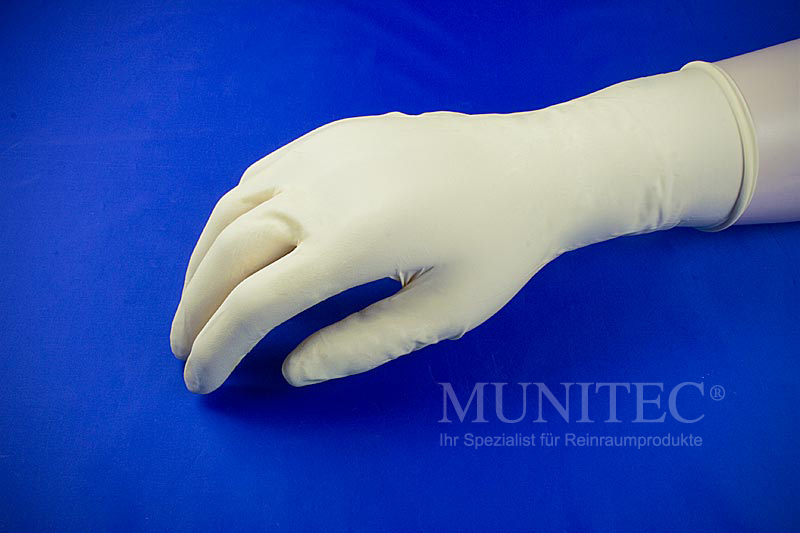 Latex-Reinraum-Handschuhe texturiert
